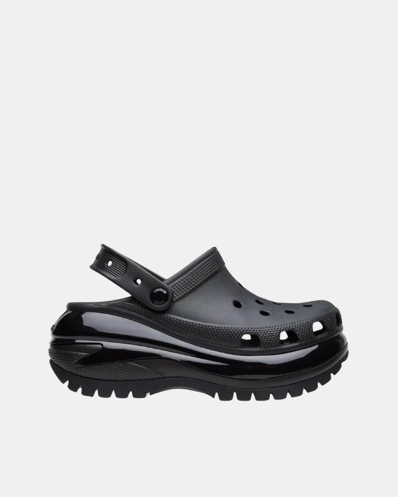 Sandalias Chancletas Mujer Crocs Negro 207988 MEGA CRUSH CLOG