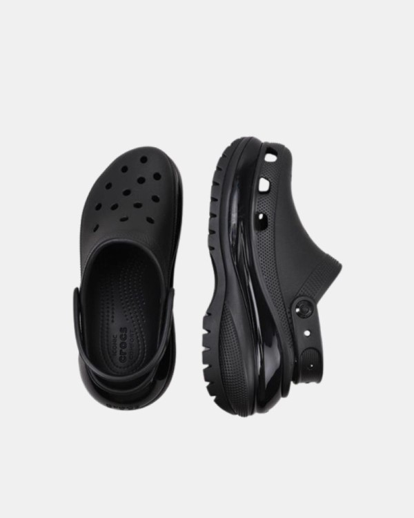 Sandalias Chancletas Mujer Crocs Negro 207988 MEGA CRUSH CLOG