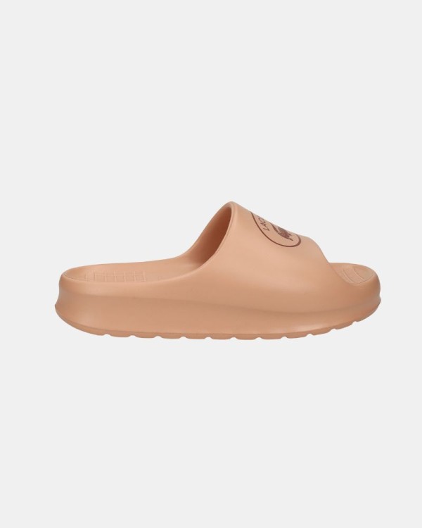Sandalias Chancletas Mujer LACOSTE Rosa 49CFA0026 SERVE SLIDE