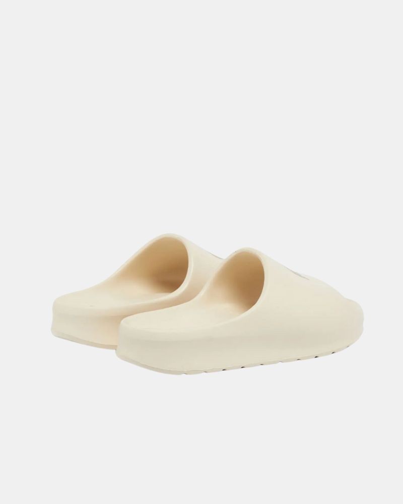 Sandalias Chancletas Mujer LACOSTE Beige 49CFA0025 SERVE SLIDE