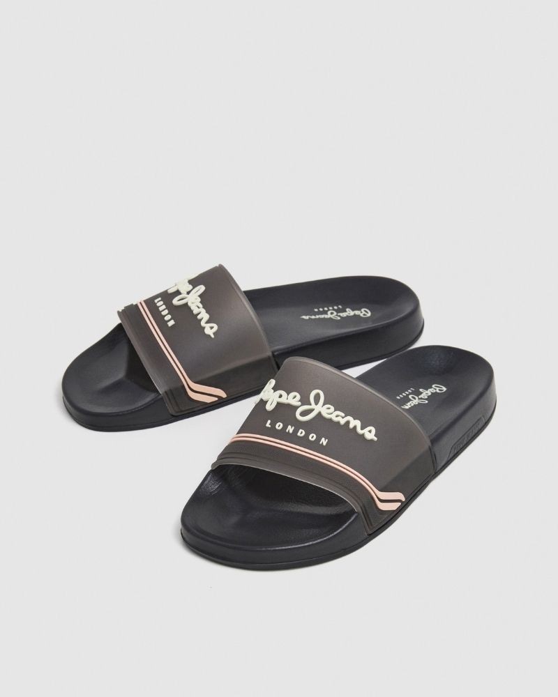 Sandálias/Chinelos Mulher PEPE JEANS Preto PLS70158 SLIDER ORIGIN W