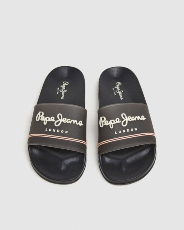 Sandálias/Chinelos Mulher PEPE JEANS Preto PLS70158 SLIDER ORIGIN W