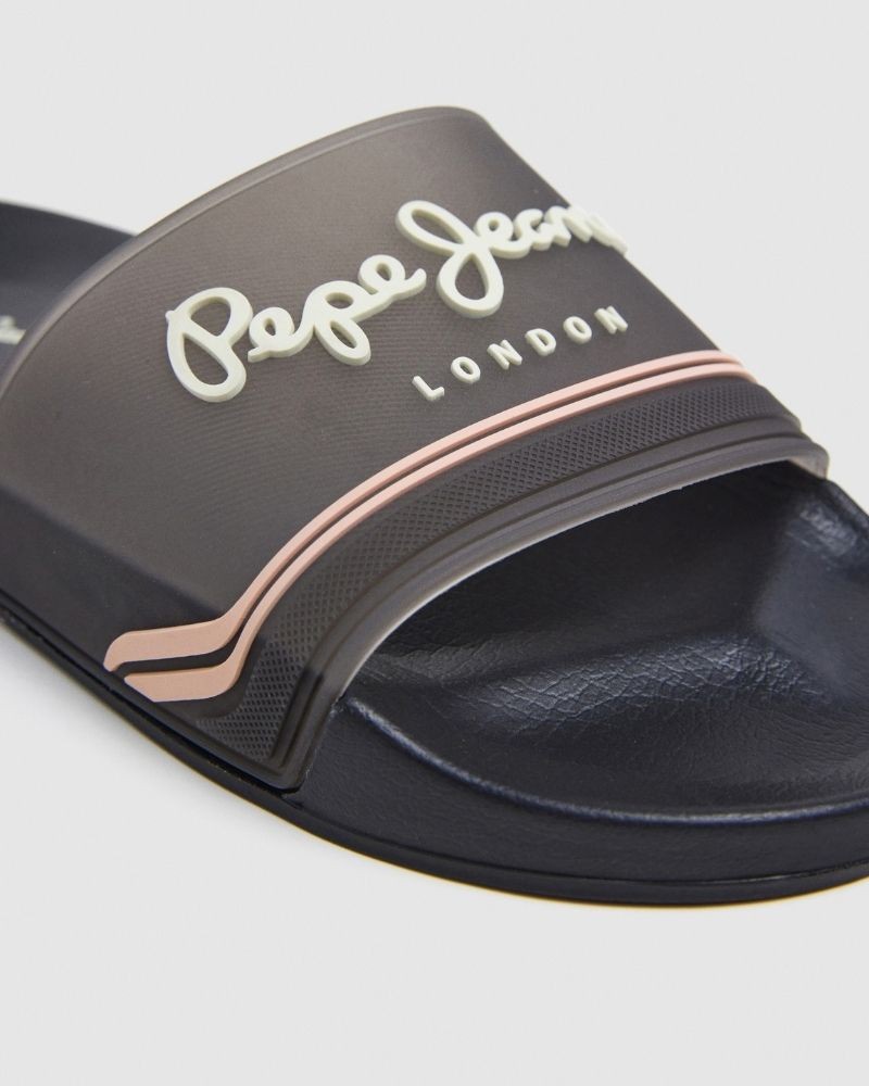 Sandálias/Chinelos Mulher PEPE JEANS Preto PLS70158 SLIDER ORIGIN W