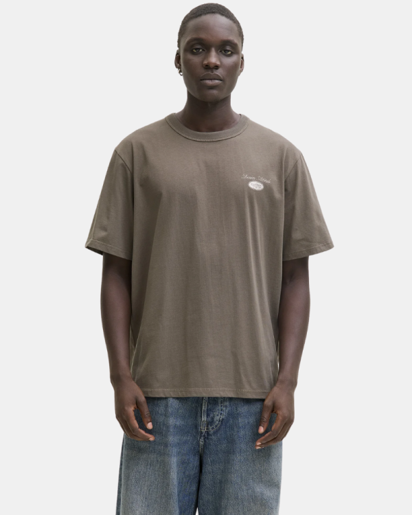 Camisetas de manga curta Homem JACK AND JONES Castanho 12288005 DOVER