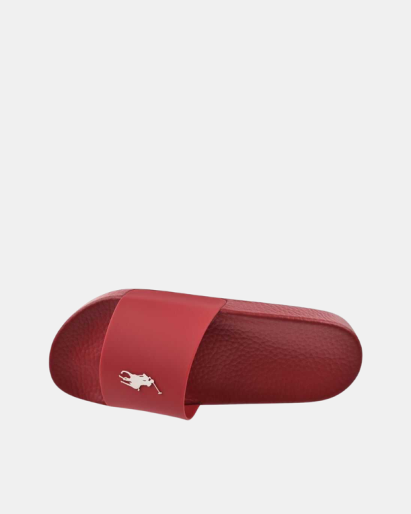 Sandalias Chancletas Hombre POLO RALPH LAUREN Rojo 809P07314 POLO SLIDE