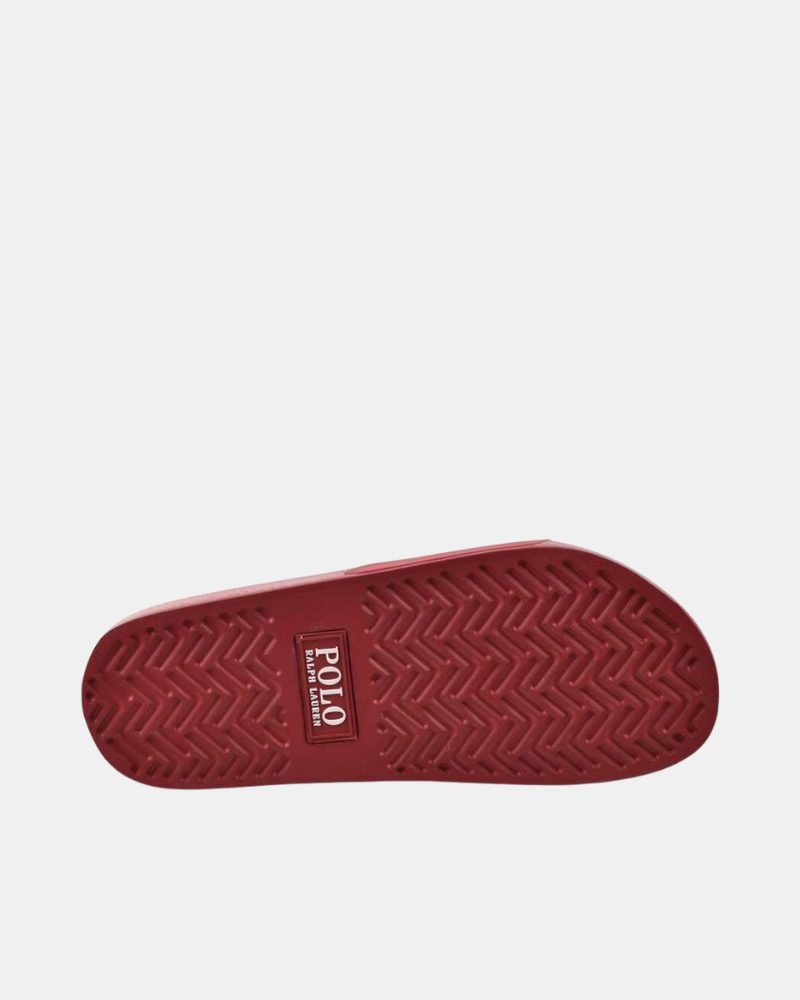 Sandalias Chancletas Hombre POLO RALPH LAUREN Rojo 809P07314 POLO SLIDE