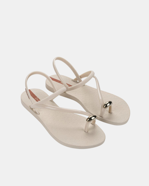 Sandálias Chinelos Mulher IPANEMA Bege 27378 GLAM RING