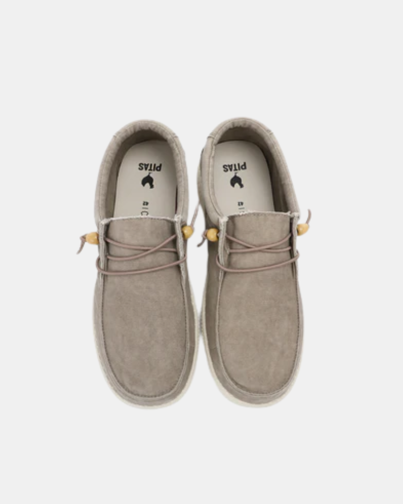 Sapatilhas Mulher Walkin Pitas Bege WALLABI WASHED