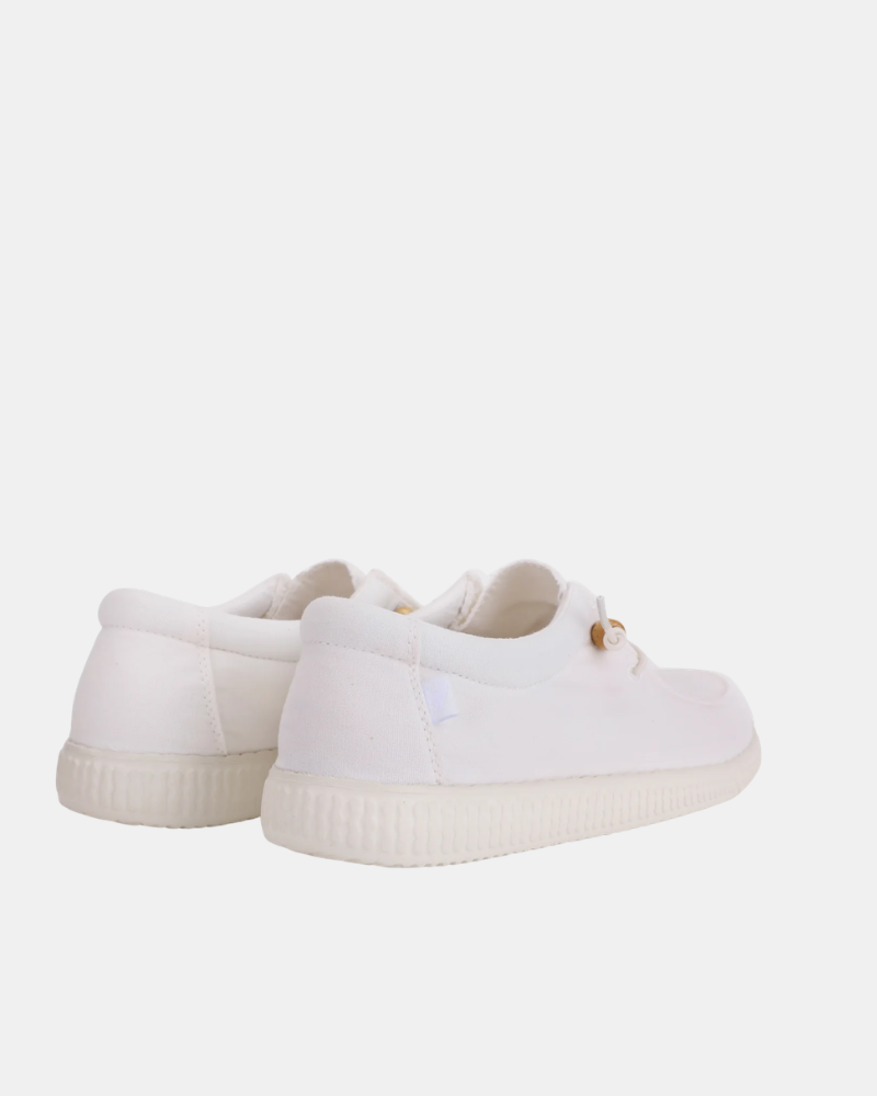 Sapatilhas Mulher Walkin Pitas Branco WALLABI WASHED