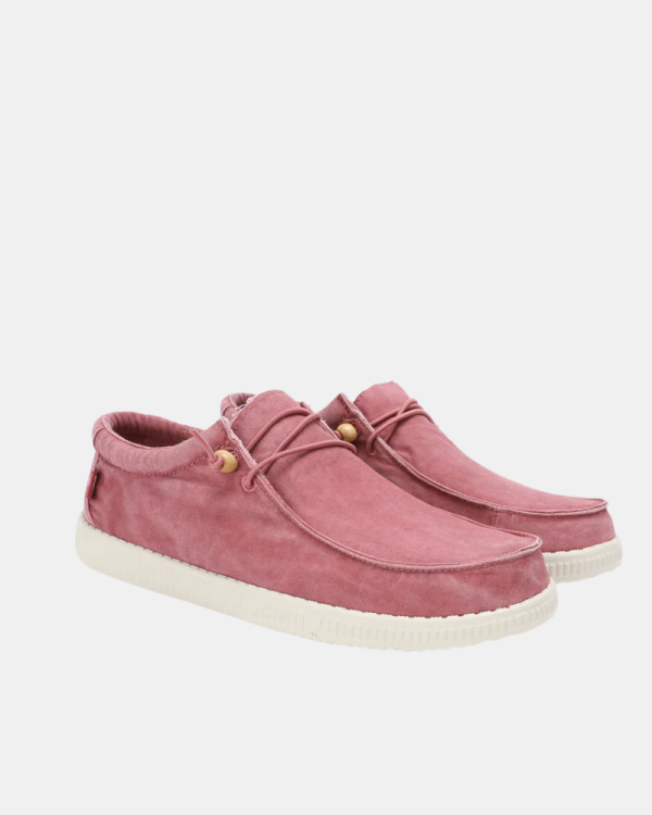 Sapatilhas Mulher Walkin Pitas Rosa WALLABI WASHED