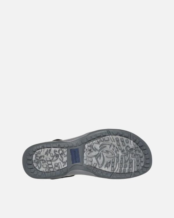 Sandalias Chancletas Mujer SKECHERS Azul 163112 REGGAE SLIM TAKES TWO
