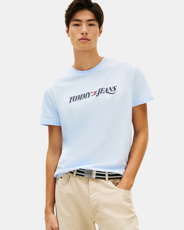 T-shirts de manga curta para homem TOMMY HILFIGER Azul DM0DM22548C3Q