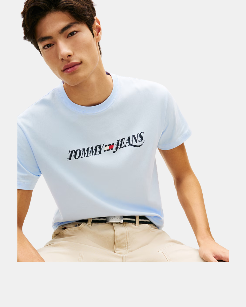 T-shirts de manga curta para homem TOMMY HILFIGER Azul DM0DM22548C3Q