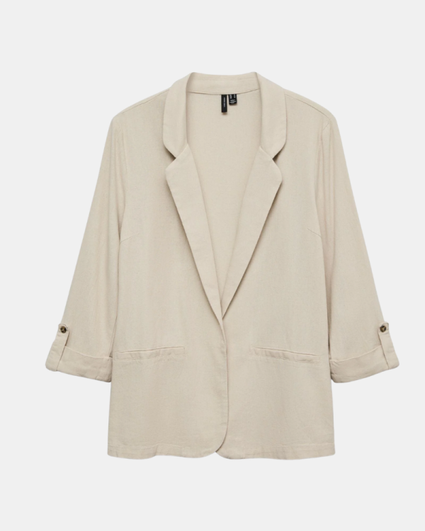 Camisola de manga comprida Mulher VERO MODA Bege 10279700 JESMILO