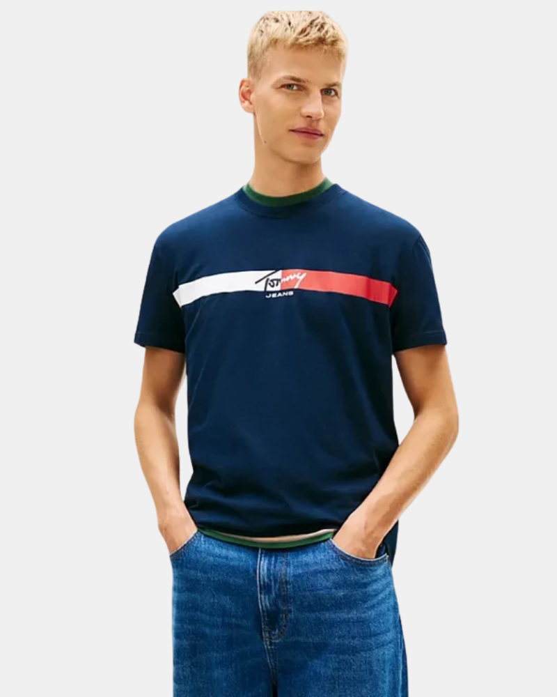 Camisetas Manga corta Hombre TOMMY HILFIGER Azul DM0DM22539C1G