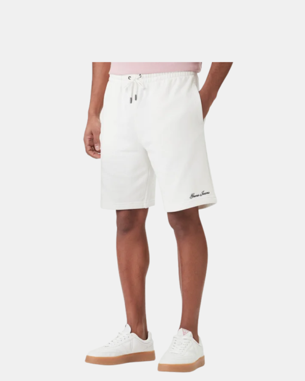 Calções para Homem GUESS Brancos M6GD49 KCPR1