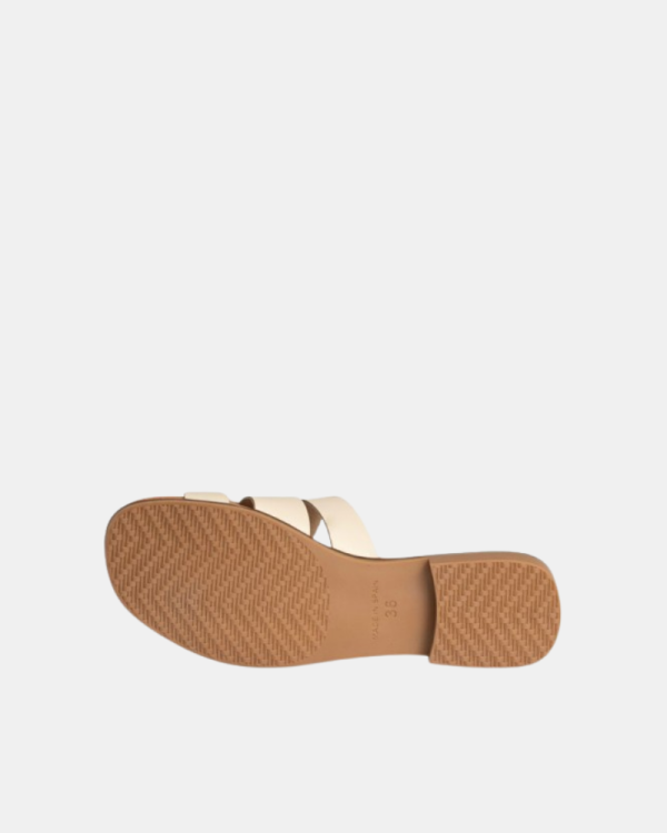 Sandalias Abiertas Mujer RKS Beige 3064
