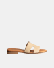 Sandalias Abiertas Mujer RKS Beige 3053
