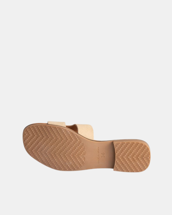 Sandalias Abiertas Mujer RKS Beige 3053
