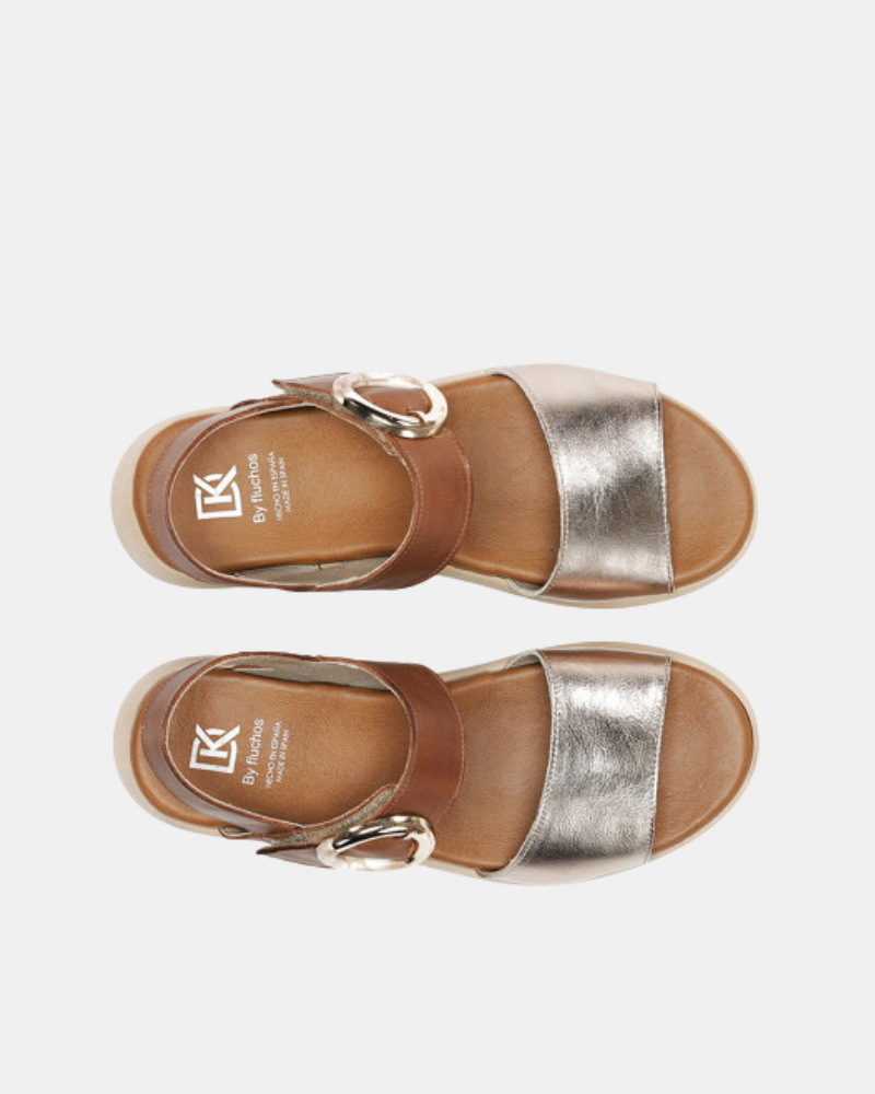Sandálias Femininas DORKING Castanhas D9523 LATI