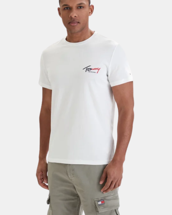 Camisetas Manga curta Homem TOMMY HILFIGER Nude DM0DM22538YBL