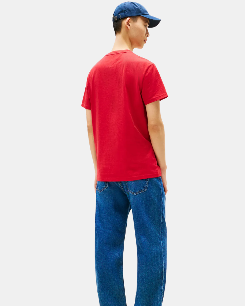 Camisetas Manga corta Hombre TOMMY HILFIGER Rojo DM0DM21911XLE