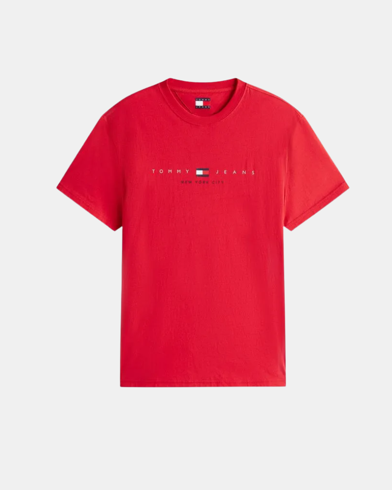 Camisetas Manga corta Hombre TOMMY HILFIGER Rojo DM0DM21911XLE