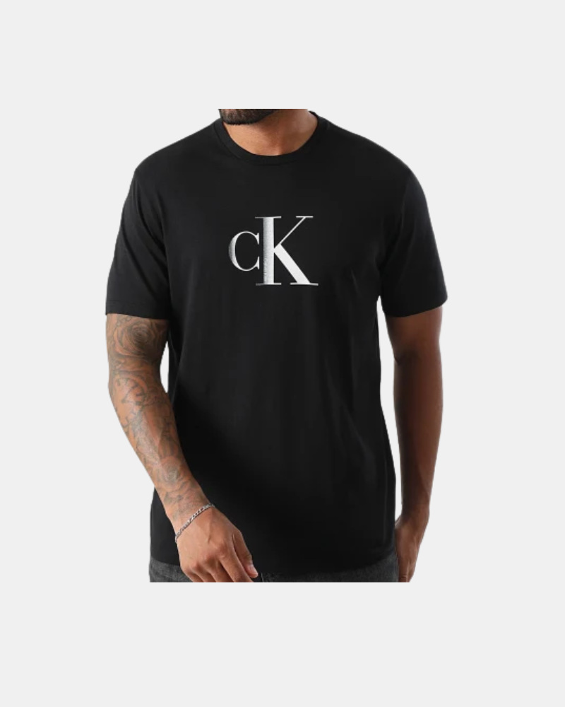 Camisetas Manga curta Homem CALVIN KLEIN Preto LV04RC857GUB1
