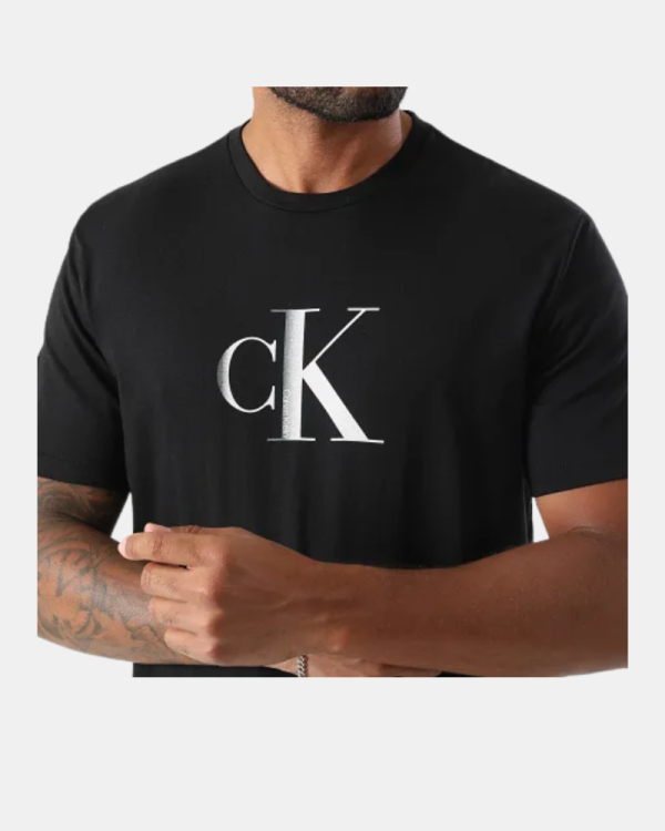 Camisetas Manga curta Homem CALVIN KLEIN Preto LV04RC857GUB1
