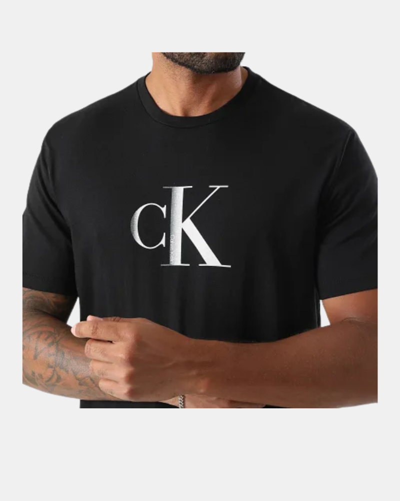 Camisetas Manga curta Homem CALVIN KLEIN Preto LV04RC857GUB1