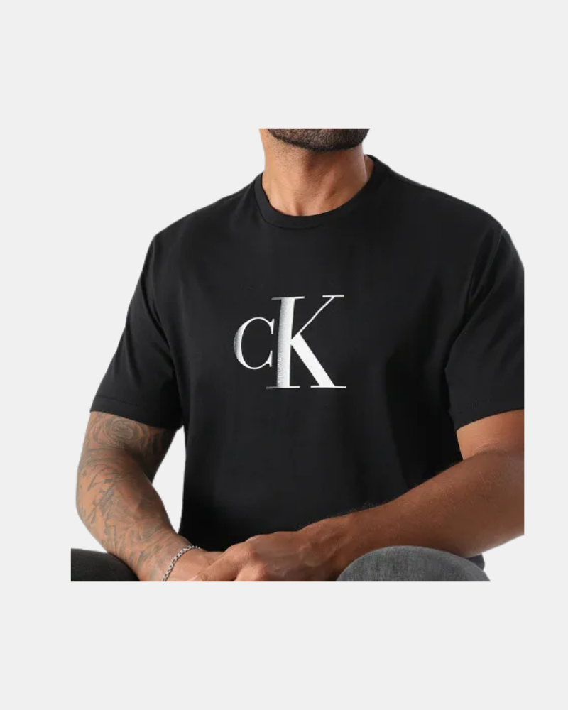 Camisetas Manga curta Homem CALVIN KLEIN Preto LV04RC857GUB1
