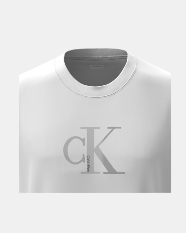 Camisetas Manga corta Hombre CALVIN KLEIN Blanco LV04RC857GYAA