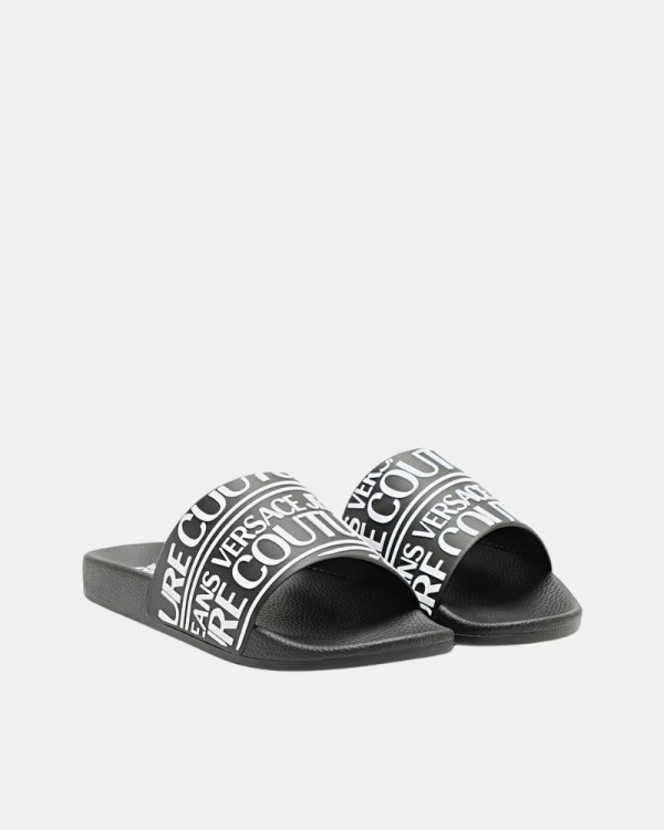 Sandálias Chinelos Homem Versace Preto 78YA3SQ1 71352