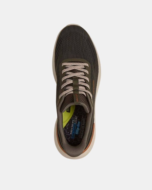 Zapatillas Bajas Hombre SKECHERS Verde 211369 GARNER