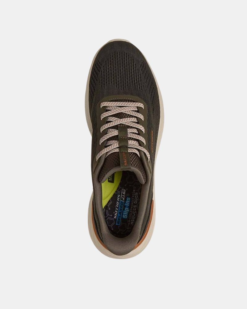 Zapatillas Bajas Hombre SKECHERS Verde 211369 GARNER