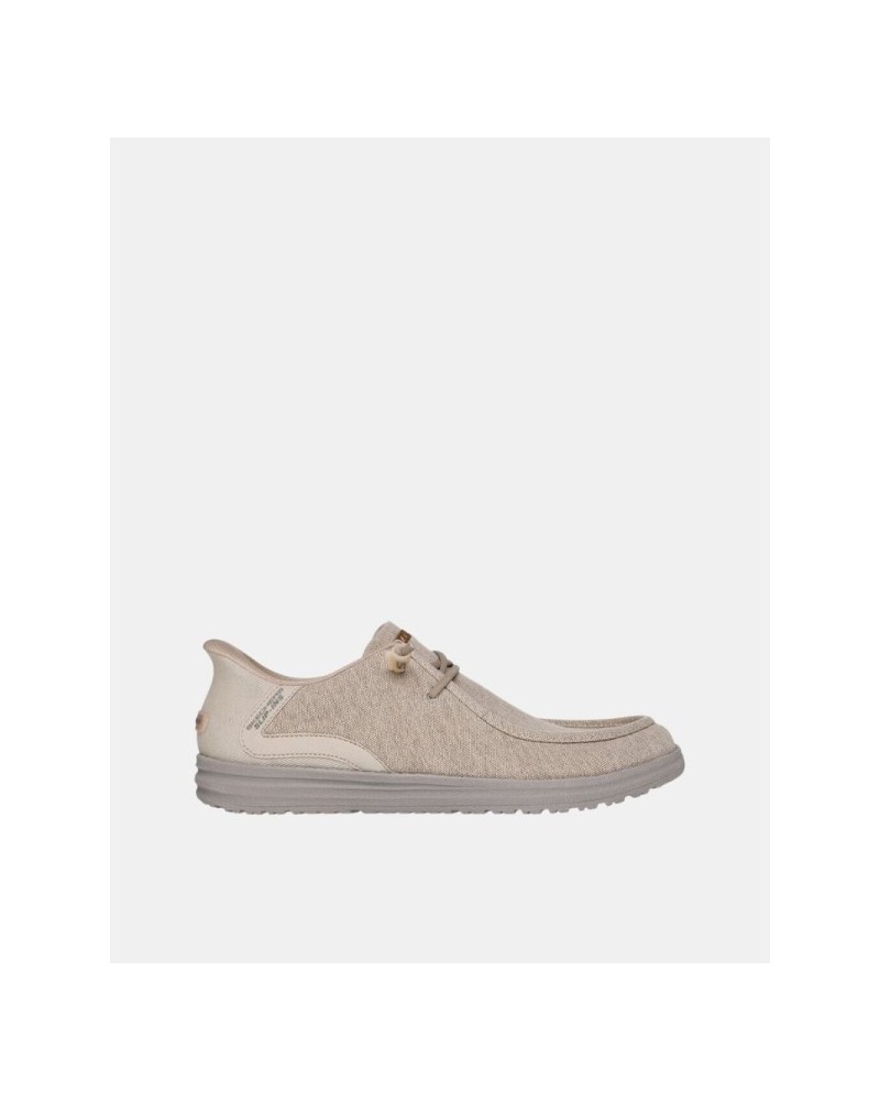 Ténis Baixos Homem SKECHERS Bege 210959 SLIP INS