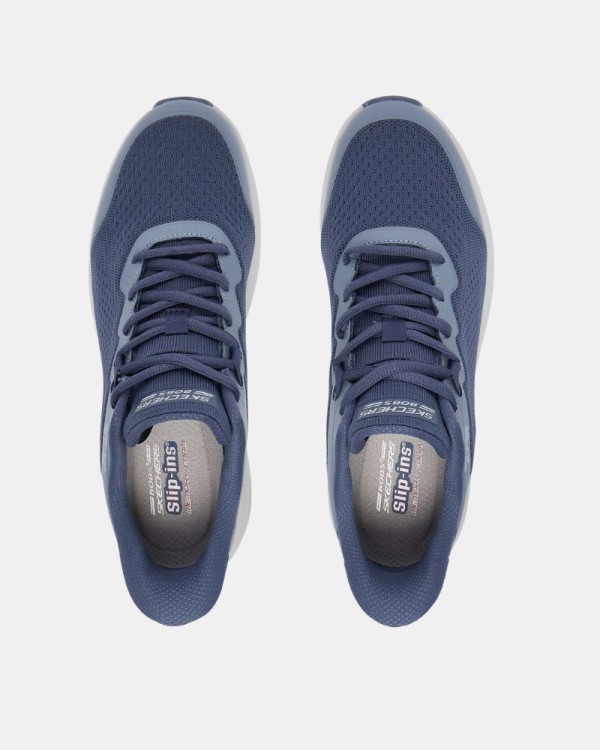 Zapatillas Bajas Hombre SKECHERS Azul 118431 BOBS SKILLZ
