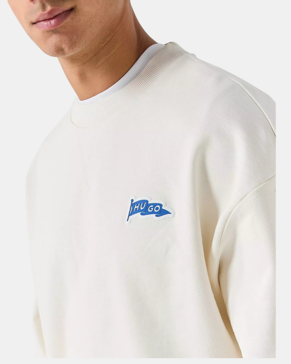 Sudaderas Manga larga Hombre HUGO Beige 50556399 NOHATOCH