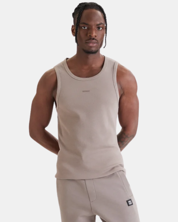 Camisetas Top Hombre HUGO Marrón 50563744 DAPOTA