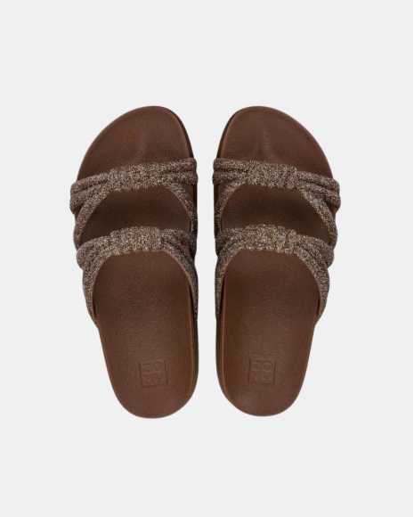 Sandalias Chancletas Mujer  Marrón 19187 POSE AD