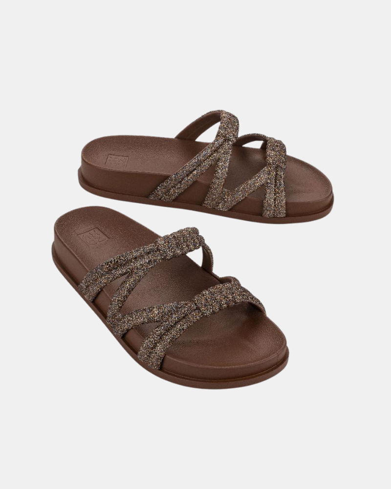 Sandalias Chancletas Mujer  Marrón 19187 POSE AD