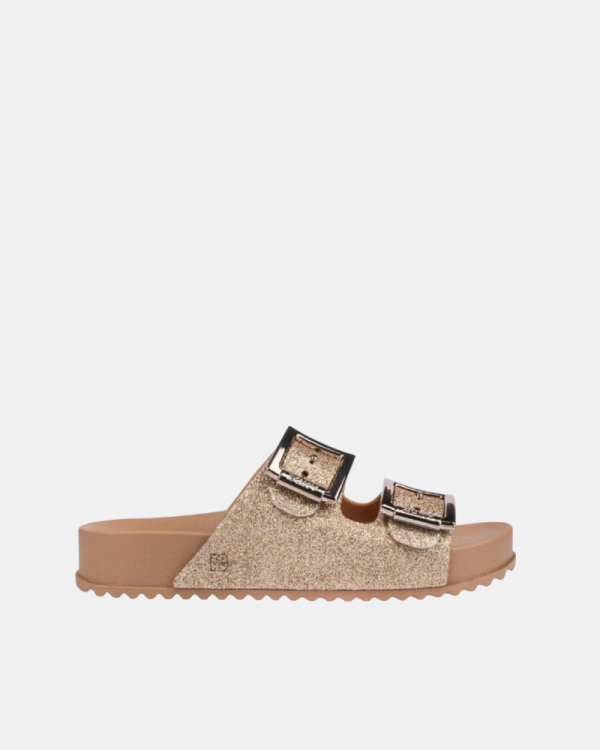 Sandalias Chancletas Mujer  Beige 18954 PARTNER NEW AD