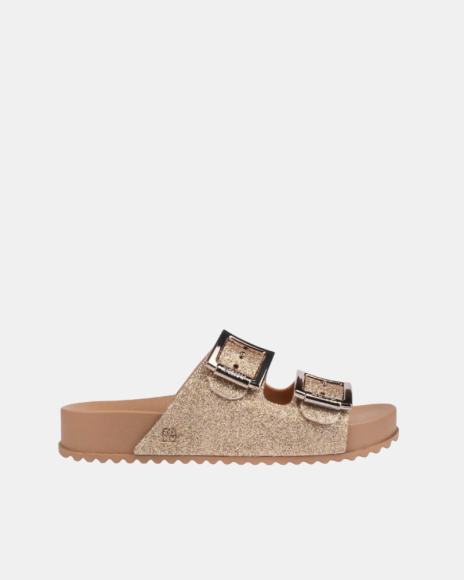 Sandalias Chancletas Mujer  Beige 18954 PARTNER NEW AD