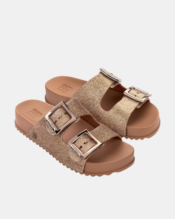 Sandalias Chancletas Mujer  Beige 18954 PARTNER NEW AD