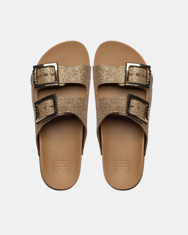 Sandalias Chancletas Mujer  Beige 18954 PARTNER NEW AD