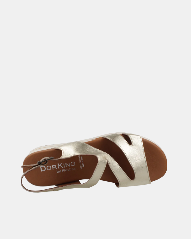 Sandálias Mulher DORKING Ouro D9688 CS