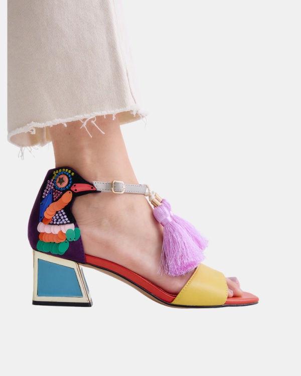 Sandalias Fiesta Mujer EXE Multicolor LUISA 310
