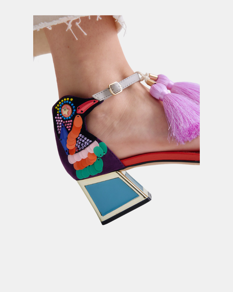 Sandalias Fiesta Mujer EXE Multicolor LUISA 310