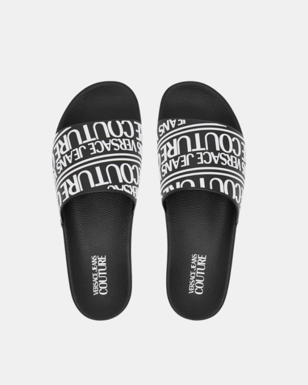 Sandálias Chinelos Homem Versace Preto 80YA3SQ1 71352