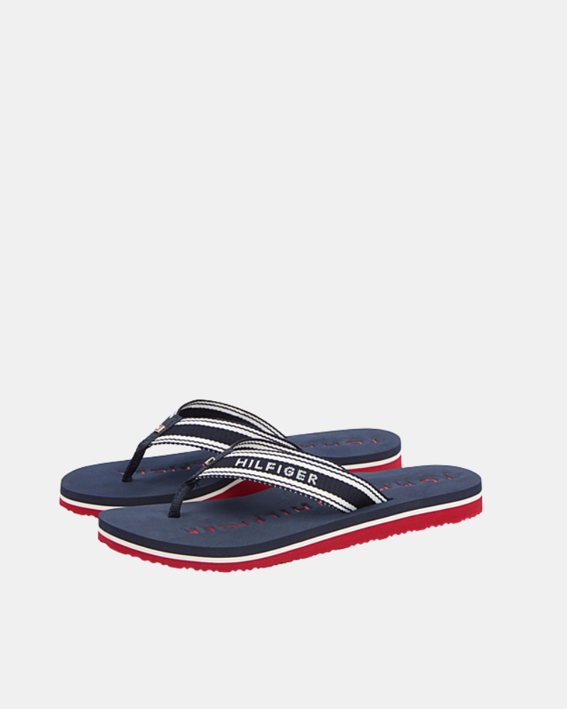 Sandalias Chancletas Mujer TOMMY HILFIGER Azul FW0FW091930GY